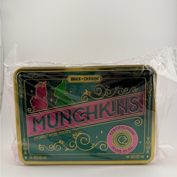 Wicked Dunkin' Munchkins Tin With 5 Piece Duck Set - All New & Unused - Picture 10 of 11